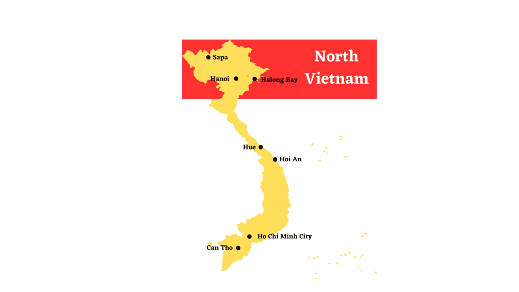 North Vietnam Map